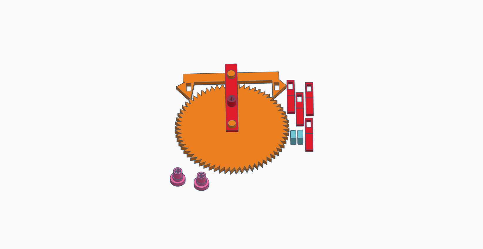 64-Tooth Escapement Wheel